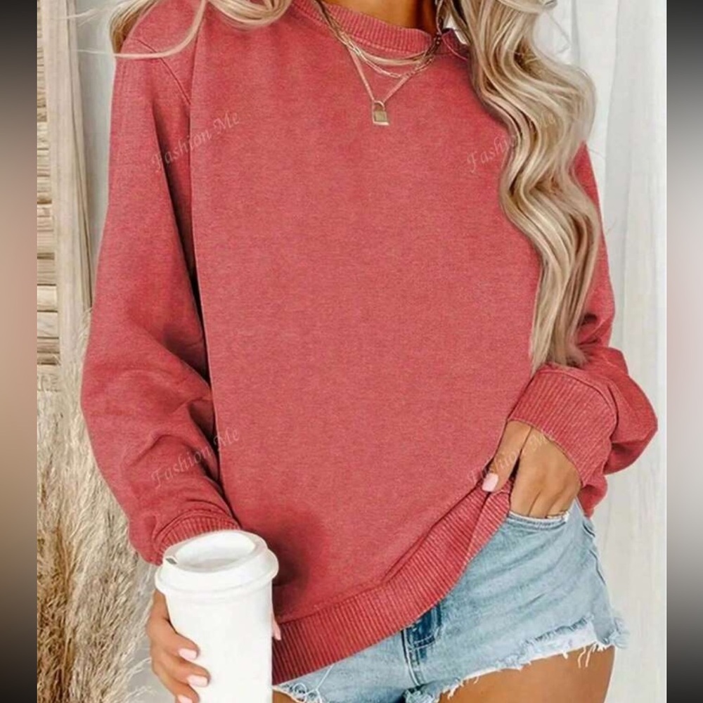 Light soft long sleeve top